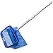 Aquatix Pro Pool Skimmer Net with Pole, 4ft Aluminum Telescopic Pole & Heavy Duty Fine Mesh Leaf Bag, Large Capacity, Best for Above Ground & Inground Swimming Pools, Hot Tub, Spa, Ponds, Complete Kit
