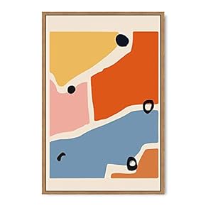 signwin Framed Canvas Wall Art Illustration Canvas Prints...