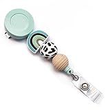 Lantintop Silicone Bead Retractable Badge Holders