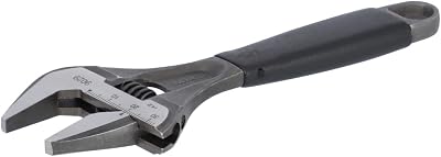 Bahco 9031 Adjustable Wrench 200 mm Left Reading 38 mm Jaw DIN 3117 Form A