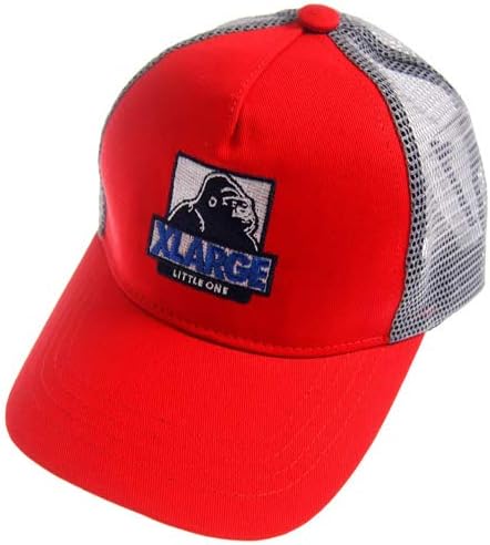 Amazon エクストララージ キッズ Og メッシュ キャップ 子供服 ベビー服 帽子 Cap キッズ 10 L 53 56cm 10 アカ 帽子 通販