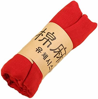 YeeSoo Cotton Linen Women's Scarf Pashmina Winter Shawl bright red