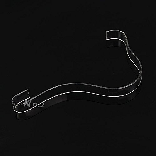 No.2 Warehouse Pack of 10 Acrylic Sandal Shoe Store Display Stand Forms Inserts + a Piece of Clean Cloth