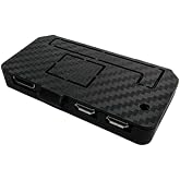 Raspberry Pi Zero and Orange Pi Zero 2W, Case &ndash; Carbon Fiber Look | Compact &amp; Durable Protective Shell with Access to GPIO, Ports, and Camera Mount &ndash; Fits Pi Zero W.