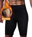 Tooklanet Men's Sauna Sweat Pants Neoprene Slimming Leggings Weight Loss
