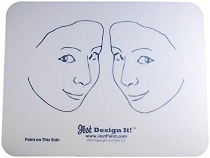 Design It Face Painting Practice Board - 2 SIDE View Kids