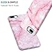 VIVIBIN iPhone 7 Plus Case for Girls,iPhone 8 Plus Silicone Case Pink Marble Design for Women,Slim Fit Protective Phone Case for iPhone 7 Plus/iPhone 8 Plus 5.5inch