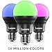 LUCERO Smart Light Bulb - Color Changing Bluetooth Light Bulb - Colored Mood Lighting LED Light Bulbs for Relaxation and Party Lights - No WiFi Hub Needed