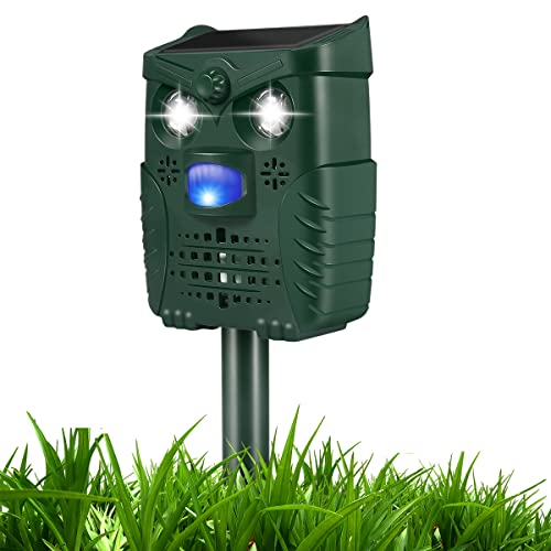 Ultrasonic Cat Deterrent, Animal Deterrent with Motion Sensor, Cat