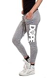 Women's Dope Diamond French Terry Basic Trendy Drawstring Cuffed Jogger Pants