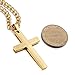 Jstyle Jewelry Mens Cross Necklace for Men Women Stainless Steel Pendant 22 24 Inch