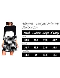 Vestido camisero para mujer Blanycool Floral 3 4 manga Casual Color Block Swing Vestidos midi cortos