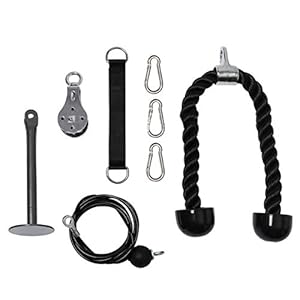 Fitness Diy Machine Bevestigingssysteem Arm Biceps Triceps Hand Krachttraining, LAT Lift Katrol Systeem Met Machinekabel…
