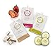 so lvly Skin Care Face Masks Moisturizer Cucumber Coconut oil Yogurt and Berries 8 Pack 0.52 Oz,8 Count (Pack of 1)