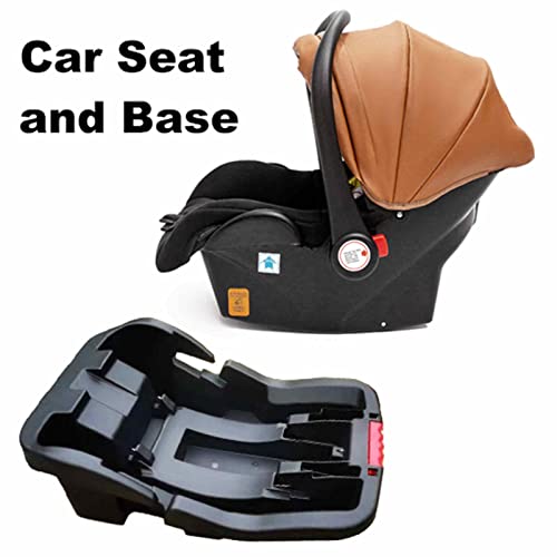 RULING Luxury Pram in PU Leather Baby Strollers Coches para