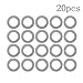 MOTOALL Aluminum Oil Drain Plug Gasket Washers Seals for Toyota Prius Tundra Sienna Highlander Lexus Part # 90430-12031 20 Pcs