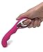 Vibrator G-Spot and Clitoris Vibrating Massager for Women or Couples Masturbation by MoN | Sex Toy Clit Gspot Stimulation Massager - Rechargeable, Waterproof, Powerful Motor - Pink