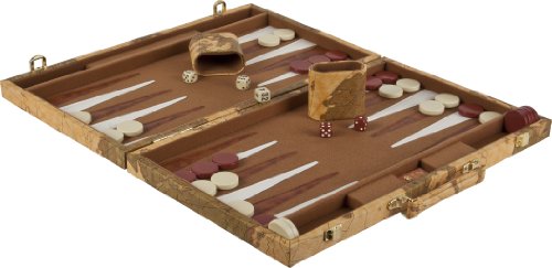 United Nations of New York Backgammon Set 18"