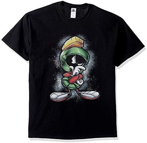 Vezzanlly Mens Boys Leisure Tee Marvin The Martian Graphy Cotton T-Shirt