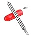 Maxdot German Carbide Replacement Cutting Blades for Craft Cutting Machines Bridge Cutting Machines, 45 Degree (3)