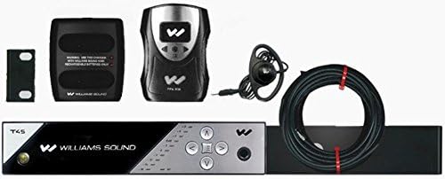 Williams Sound FM 458 PRO Personal PA Pro FM Assistive Listening System with (4) PPA R38N Receivers; Multiple Digital Audio Input Options and an OLED Display with Easy-to-manage Menu Navigation