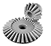 Bevel Gear Made of Acetal Resin die-cast Module 1.5 15 Teeth i=3:1 bore 8mm