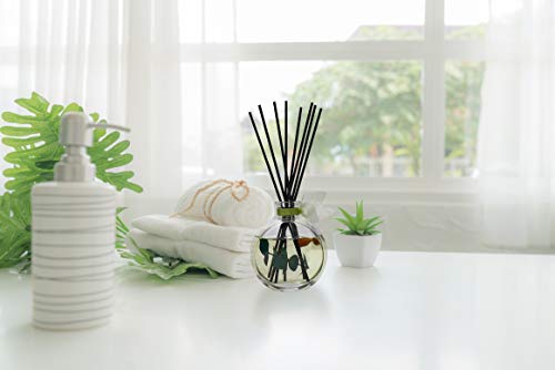 LOVSPA Peppermint & Eucalyptus Unwind Luxury Home Fragrance Diffuser Reeds Set | A Blend of Fresh Peppermint Sprigs, Aromatic Eucalyptus & Creamy Vanilla