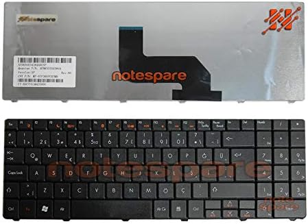Notespare for Packard Bell EasyNote TJ65 TJ75 Laptop Keyboard Turkish