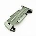 Atomik RC Alloy Rear Skid Plate, Grey fits the Traxxas 1/10 E-Revo and Other Traxxas Models - Replaces Traxxas Part 5337