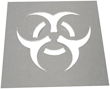 PetPaint BioHazard Professional Stencil Insert, Large