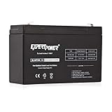 ExpertPower 6V 10AH Sealed Lead Acid (SLA) Battery with F1 Terminal