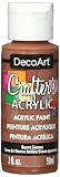 DecoArt Crafter's Acrylic Paint, 2-Ounce, Burnt Sienna