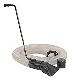 Universal Wood Chipper Shredder Mulcher Leaf Vacuum Kit 4" Inch x 10' Feet PRO Heavy Duty Accessory For: GreatCircleUSA, Landworks, SuperHandy, Tazz & Earthquake (WOOD CHIPPER NOT INCLUDED)