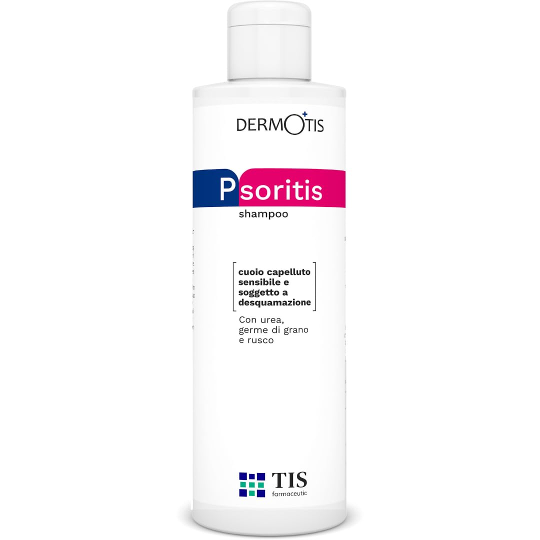 PsoriTIS, 10% Urea Shampoo - Seborrheic and Prone to Psoriasis Scalp | Seborrheic Dermatitis, Dandruff, Pityriasis, Ichthyosis | Itchy, Flakey, Inflamed Skin | Provides Soothing Moisturizing Relief