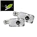 DELEIKA 2ps LED Car Door Welcome Logo Ghost Shadow Projector Lights Courtesy Lights For Acura MDX ZDX TL TLX RLX RCX Honda Civic Hybird Hopmc Insight Wireless 3D Laser Warning Lamp (Acura White Logo)