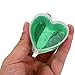 BSTYU Slime Storage Container - 24 Pack Heart-Shaped Slime Slime Box Tank with Lids - Leak-Proof Transparent Plastic Foam Ball Slime Storage Containers