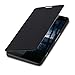 kwmobile Case for Microsoft Lumia 950 XL - Book Style Flip Folio Slim Wallet Cover with Stand Feature - Black