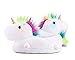 MoonRise Market Light-Up Unicorn Slippers for Kids [Twinkle Tootsies] Color-Changing LED Lights and Vibrant Rainbow Mane - for Cool Kids with Magic in Their Hearts & Sparkle on Their Soles! (Women)