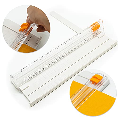 A4 Paper Cutter 12 Inch Paper Trimmer & 3IN1 Corner Rounder Punch Hole