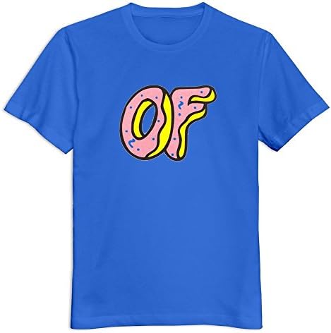 GLYCWH Men's Odd Future T-Shirt RoyalBlue US Size M Funny