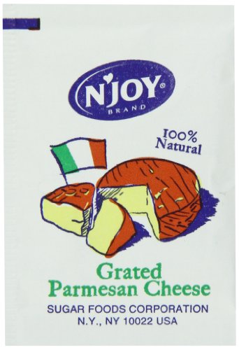 N'joy Parmesan Cheese Packets, 200 Count