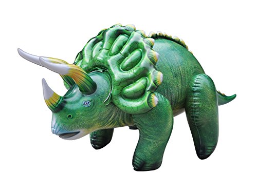 Jet Creations - Inflatable Triceratops - Perfect for Decorations - Great for Kids -Green