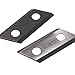 Hitommy 2Pcs Shredder Chipper Blade For Eco Es1600 Mcculloch Mcs2001