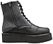 Demonia Men's V-cre573/Bvl Ankle Bootie, Black Vegan Leather, 11 M US