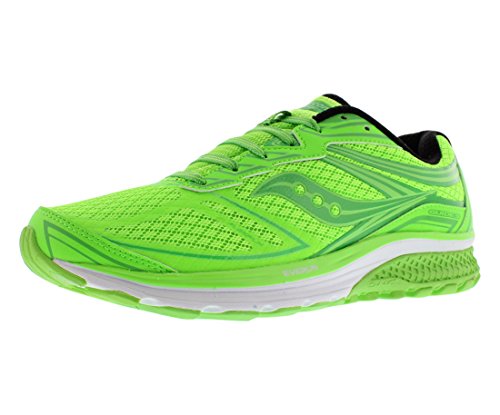 Saucony Men's Guide 9 Running Shoe, Lime, 12 M US