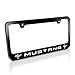CarBeyondStore Ford Mustang Logo Black Metal Auto License Plate Frame