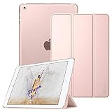 Fintie Case for iPad Mini 3/2 / 1 - Lightweight Smart Slim Shell Translucent Frosted Back Cover Protector Supports Auto Wake/Sleep for Apple iPad Mini 1 / Mini 2 / Mini 3, Rose Gold