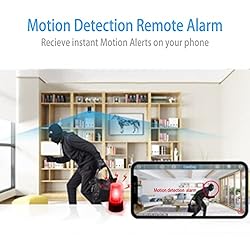 TOQI Spy Camera Hidden WiFi Camera with Remote