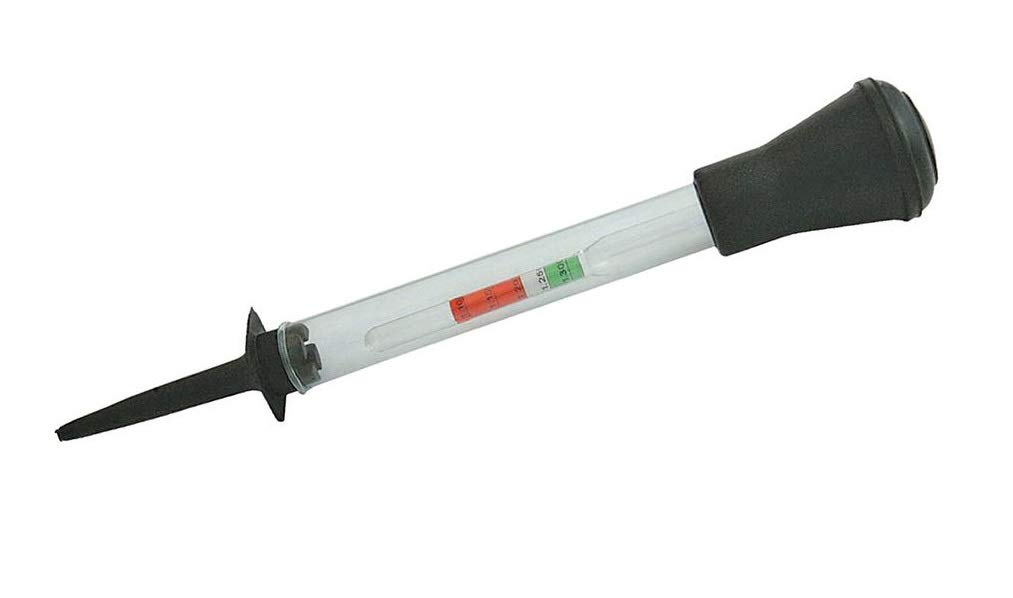 Silverline Battery Hydrometer 1.100 - 1.300g/ml (282535), BLUE