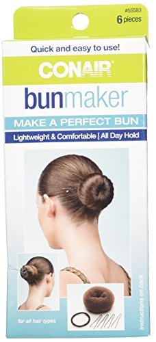 Amazon Com Conair Bun Maker Set Pack Of 36 Beauty